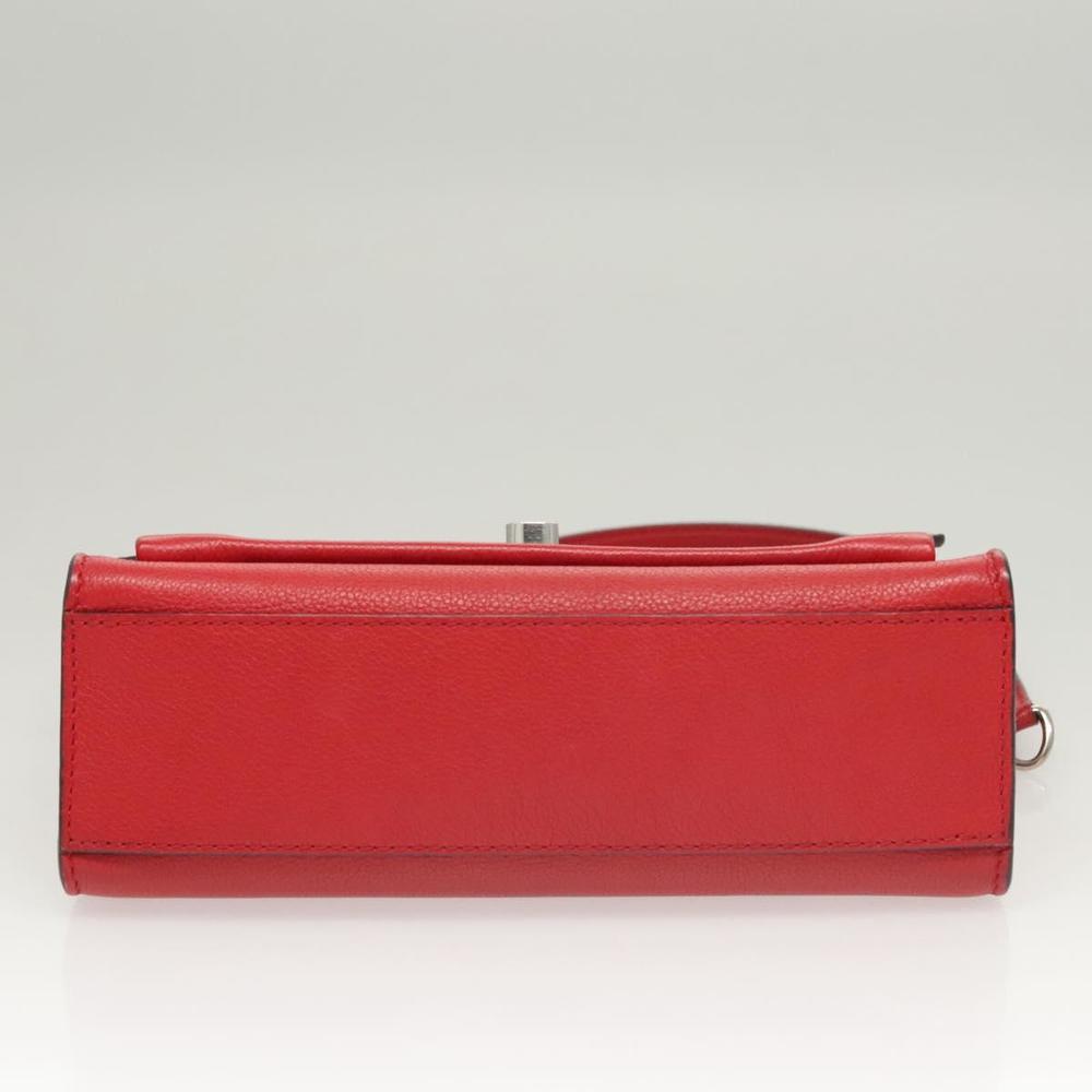 LOUIS VUITTON My Lock Me BB Shoulder Bag Calf leather Red M51419 LV Auth ar13614 - Picture 5 of 16